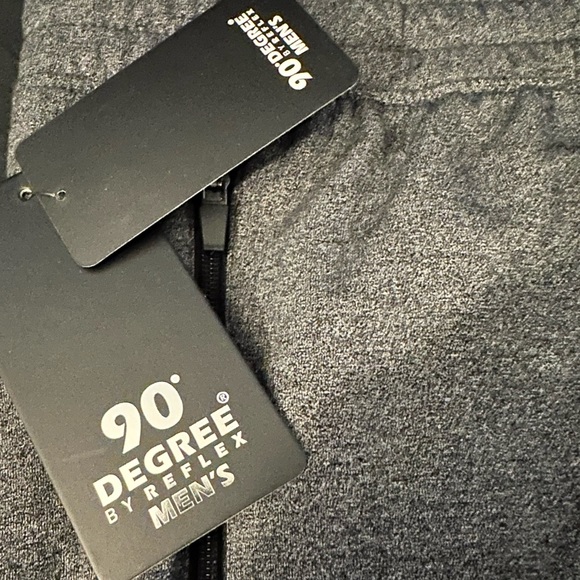 90 DEGREE BY REFLEX MEN'S PERFORMANCE JOGGER SIZE LARGE COLOR: HTR.CHARCOAL - Picture 8 of 10